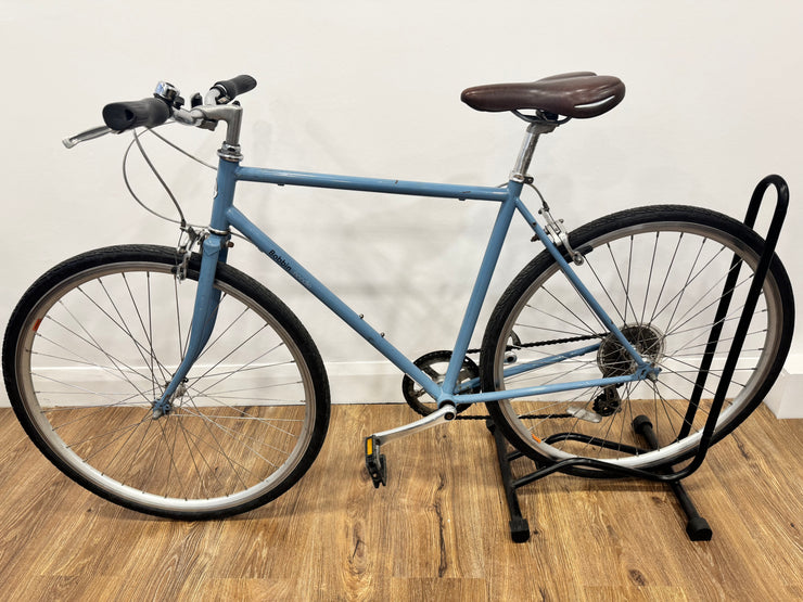 Bobbin Hybrid Road Bike - Blue - With Tannus Airless Tyres