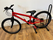 24” red bike