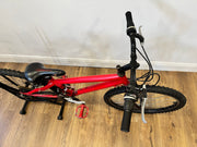 24” red bike