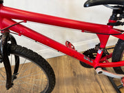 24” red bike