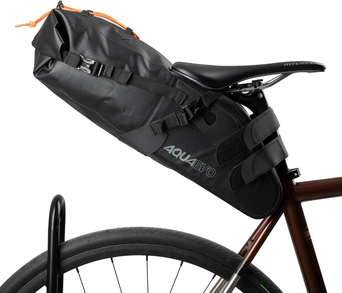 Aqua Pannier Oxford Products Aqua Evo Adventure Cycle Seat Pack. Waterproof to Level IPX6
