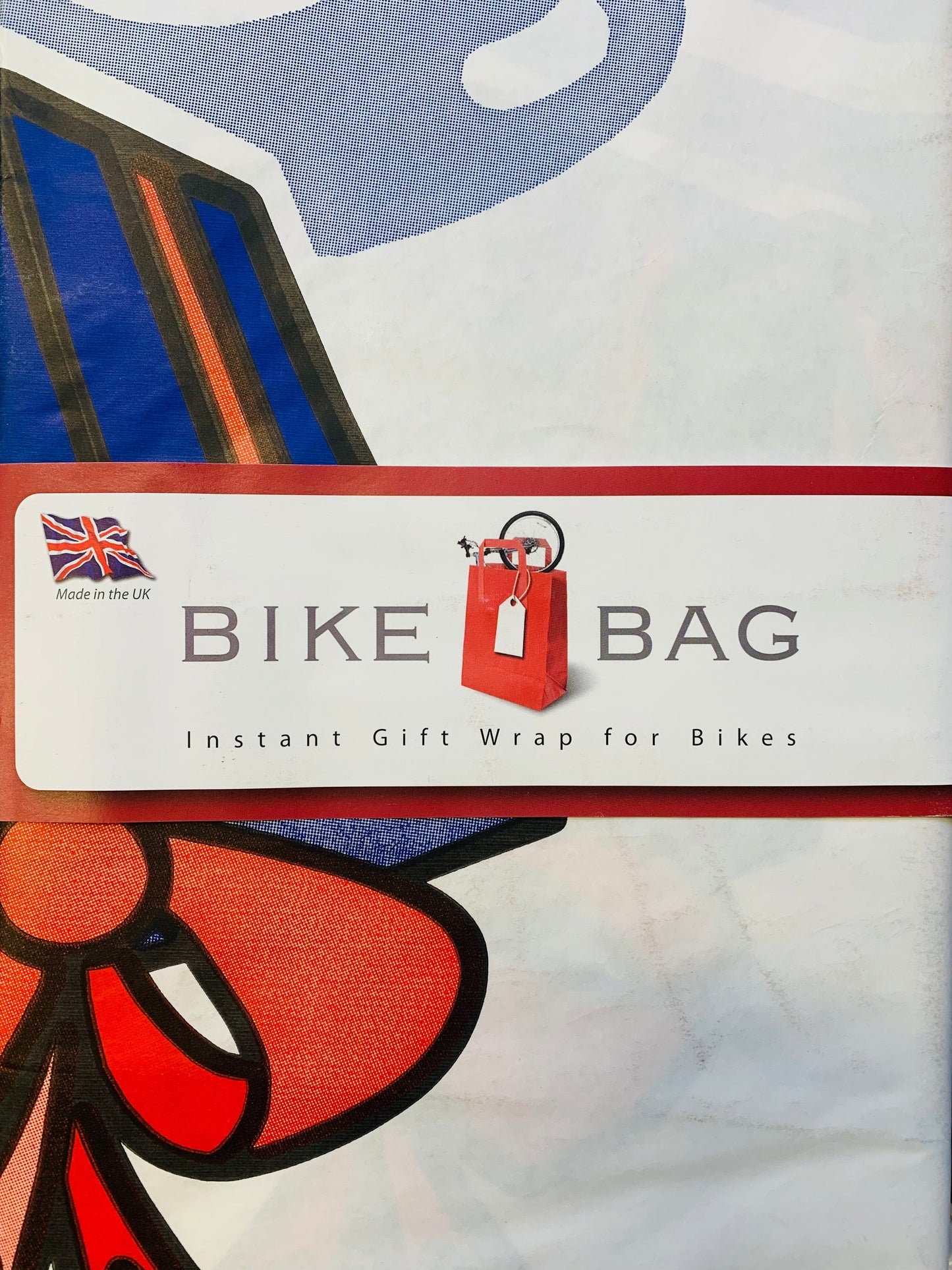 BigPaperBag Bike gift bag Giant Christmas Santa Bike Bag