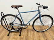 Bobbin Bobbin Hybrid Road Bike - Blue - With Tannus Airless Tyres