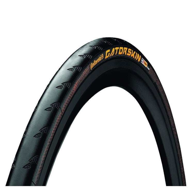 Continental Bike tyre Continental Gatorskin Tyre - Wire Bead: Black/Black 26X1-1/8"