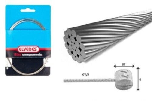 Elvedes Elvedes 6426RVS Stainless Inner Brake Cable – ATB