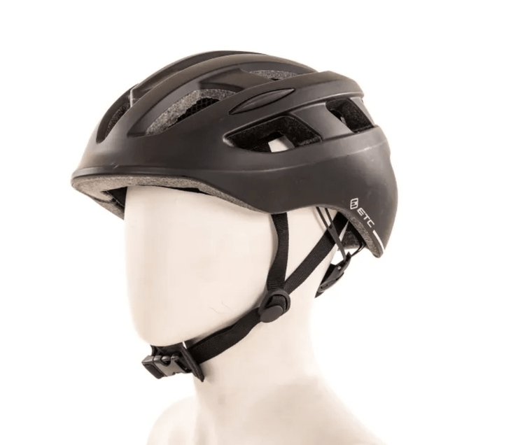 ETC Bike helmet ETC C317 Carbon Grey Urban Helmet With Integral Rear Light