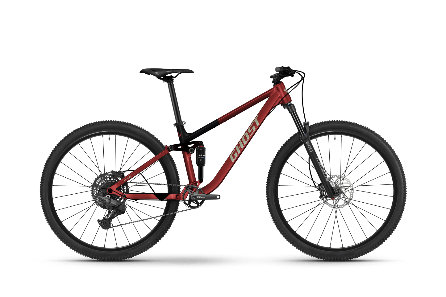 Ghost Deep crimson/black shiny - matt / XS-39cm GHOST KATO FS 2026