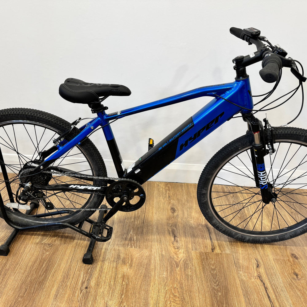 
                  
                    Hyper Blue Hyper e-ride MTB
                  
                