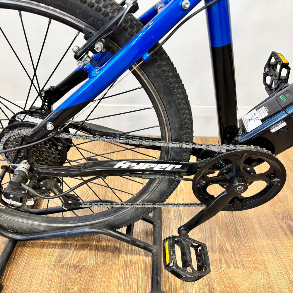 
                  
                    Hyper Blue Hyper e-ride MTB
                  
                