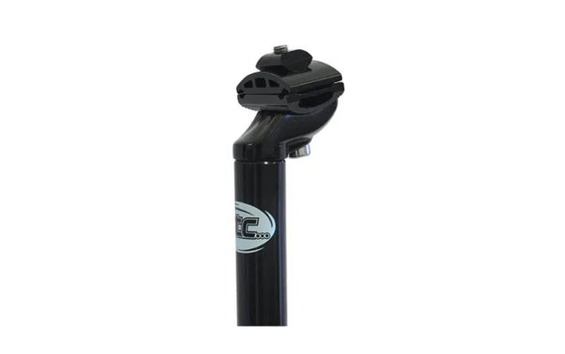 I Cycle Ltd Accessories ETC SP341 Seatpost Micro Adjust 6061-T6 Alloy Black 400mm