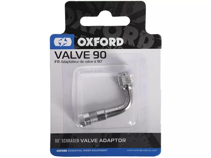 I Cycle Ltd Accessories Oxford Valve 90 Angled Valve Adaptor