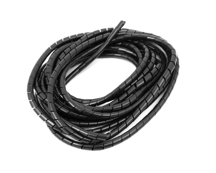 I Cycle Ltd Spiral Cable Wrap Tidy Hide Banding Loom Flexible Cord