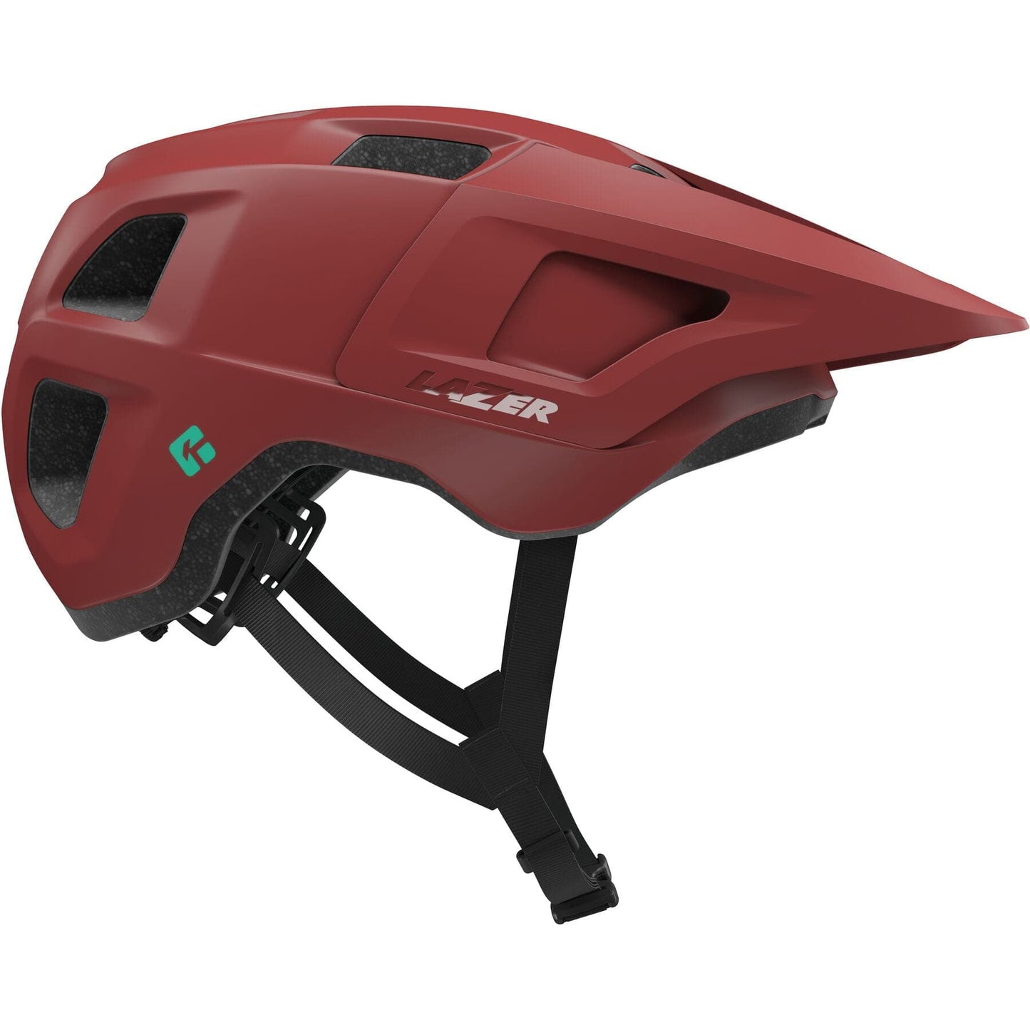 Lazer Matt maroon Lazer Lupo KinetiCore Helmet