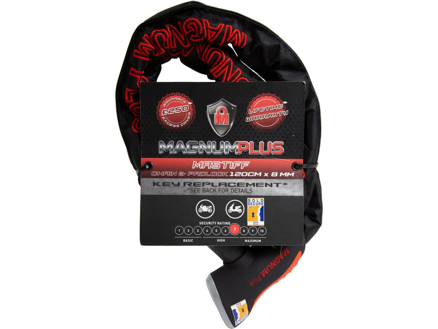 Magnumplus Lock Magnum Plus Mastiff Chain lock 1.5M