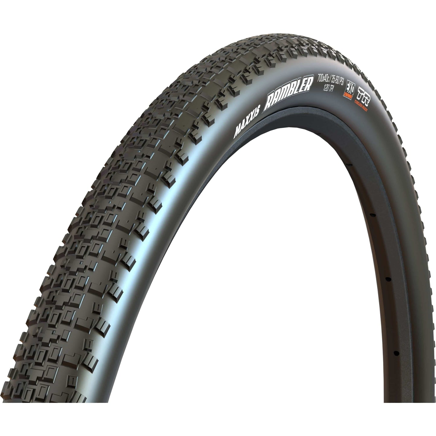 Maxxis Rambler 700 x 45C 60 TPI Folding Dual Compound SilkshieldTubeless Tyre