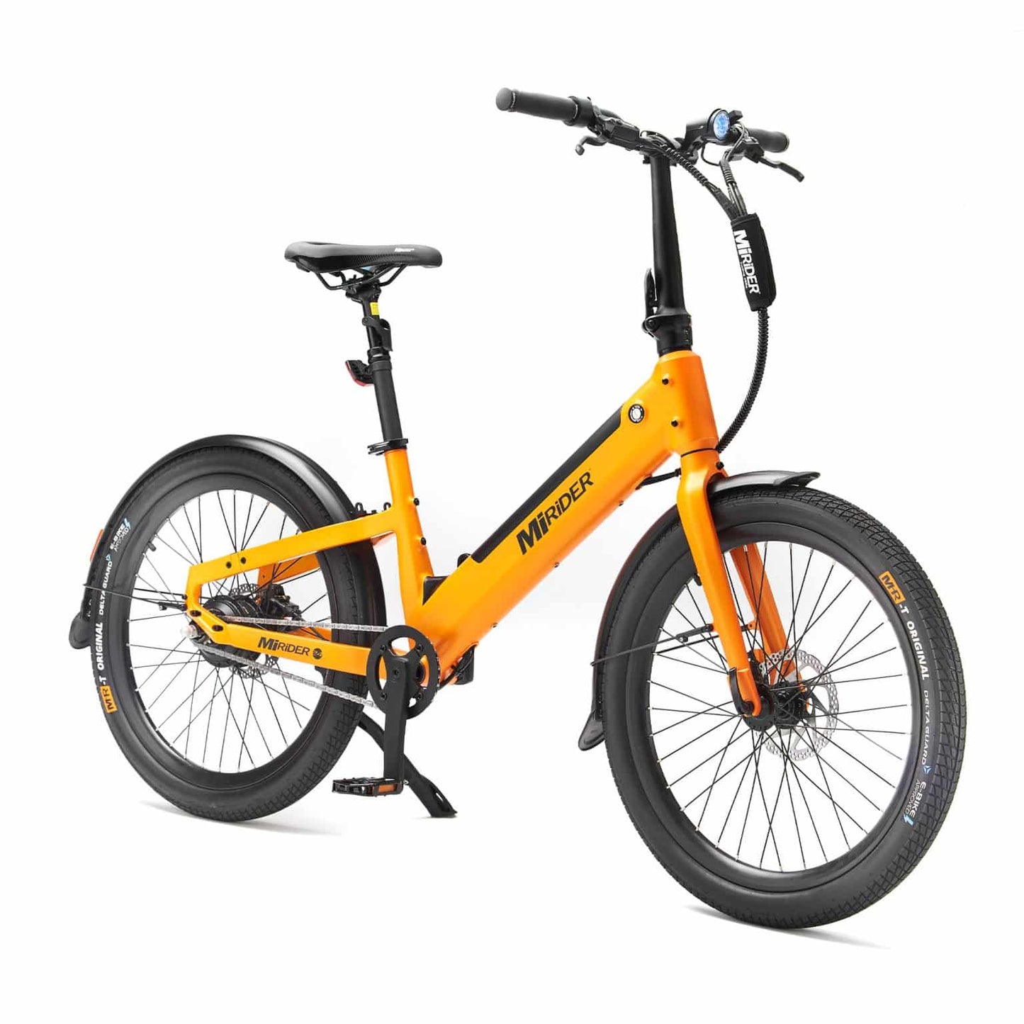 Mirider Ember orange MiRiDER 24 Compact Step Through Electric Bike
