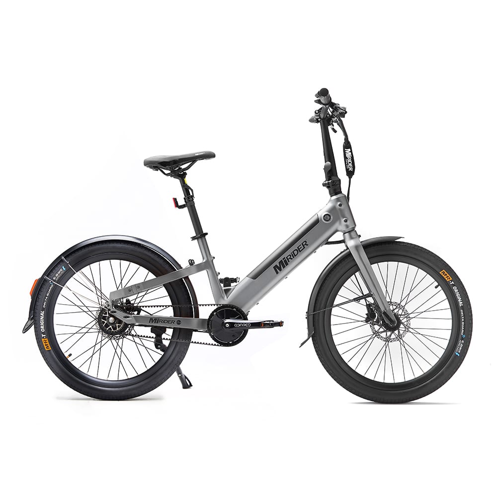 Mirider Onyx grey MiRiDER 24 GB3 Compact Step Through Electric Bike