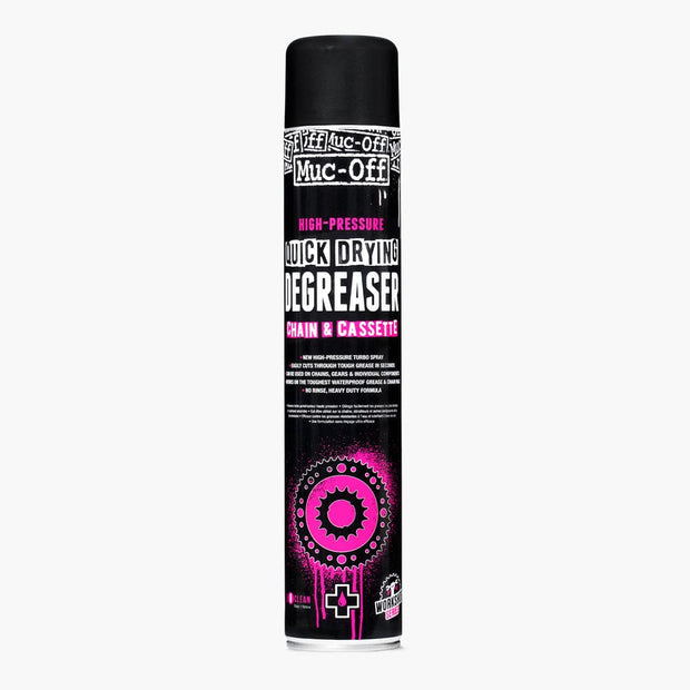 MUC-OFF High-Pressure Quick Drying Degreaser - Chain & Cassette - 750ml