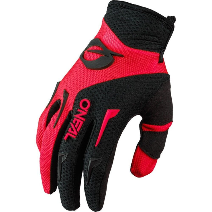 O'Neal Accessories ONEAL ELEMENT Red/Black Motocross Gloves ONE031308 Size XLarge ADULT10