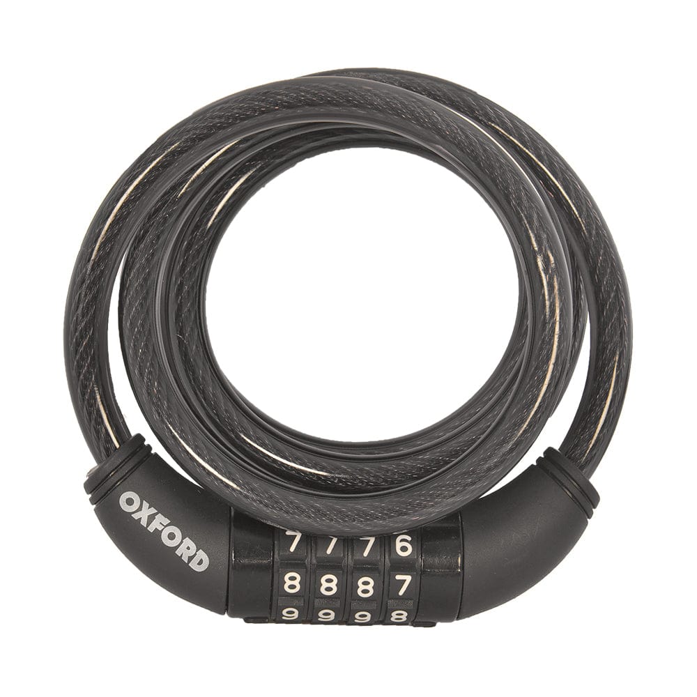 Oxford BIKE LOCK Oxford Combi Coil10 1.5m x 10mm