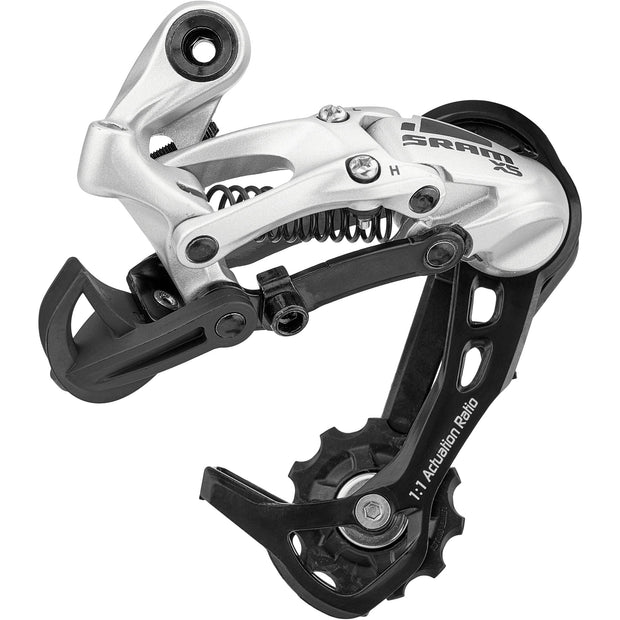 SRAM SRAM X5 Rear Derailleur 9-speed Medium Cage silver