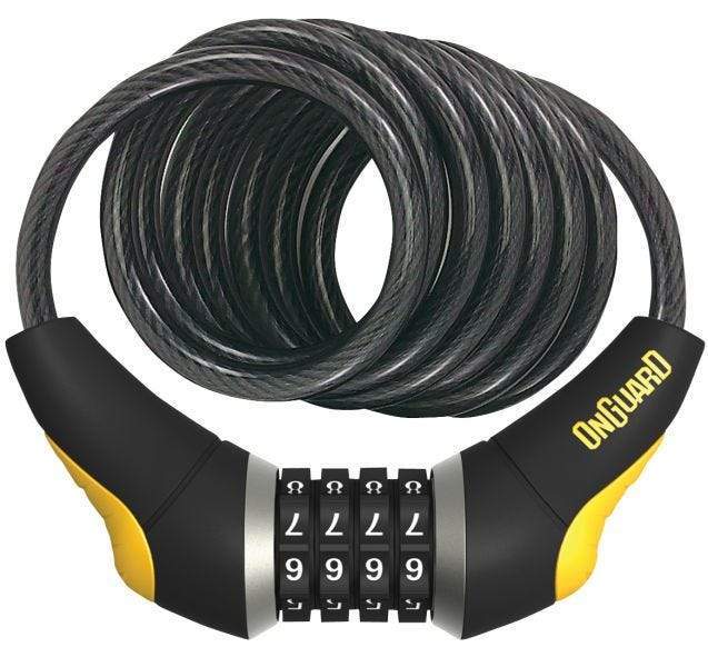 OnGuard Doberman Combo 8032 Cable Lock 1850 X 10mm - Icycleelectric